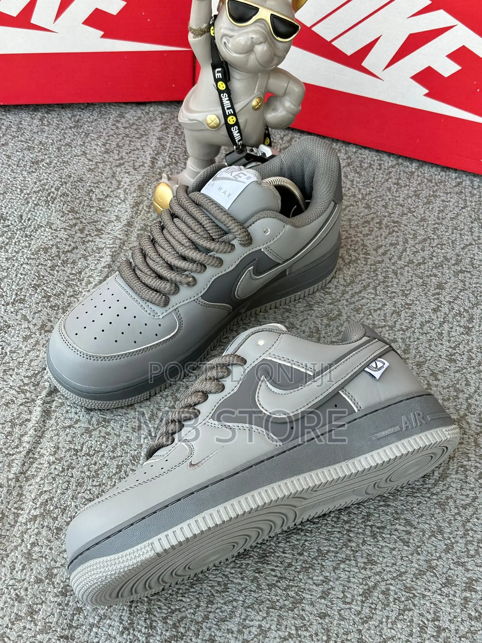 Nike Airforce 1 With Double Lace