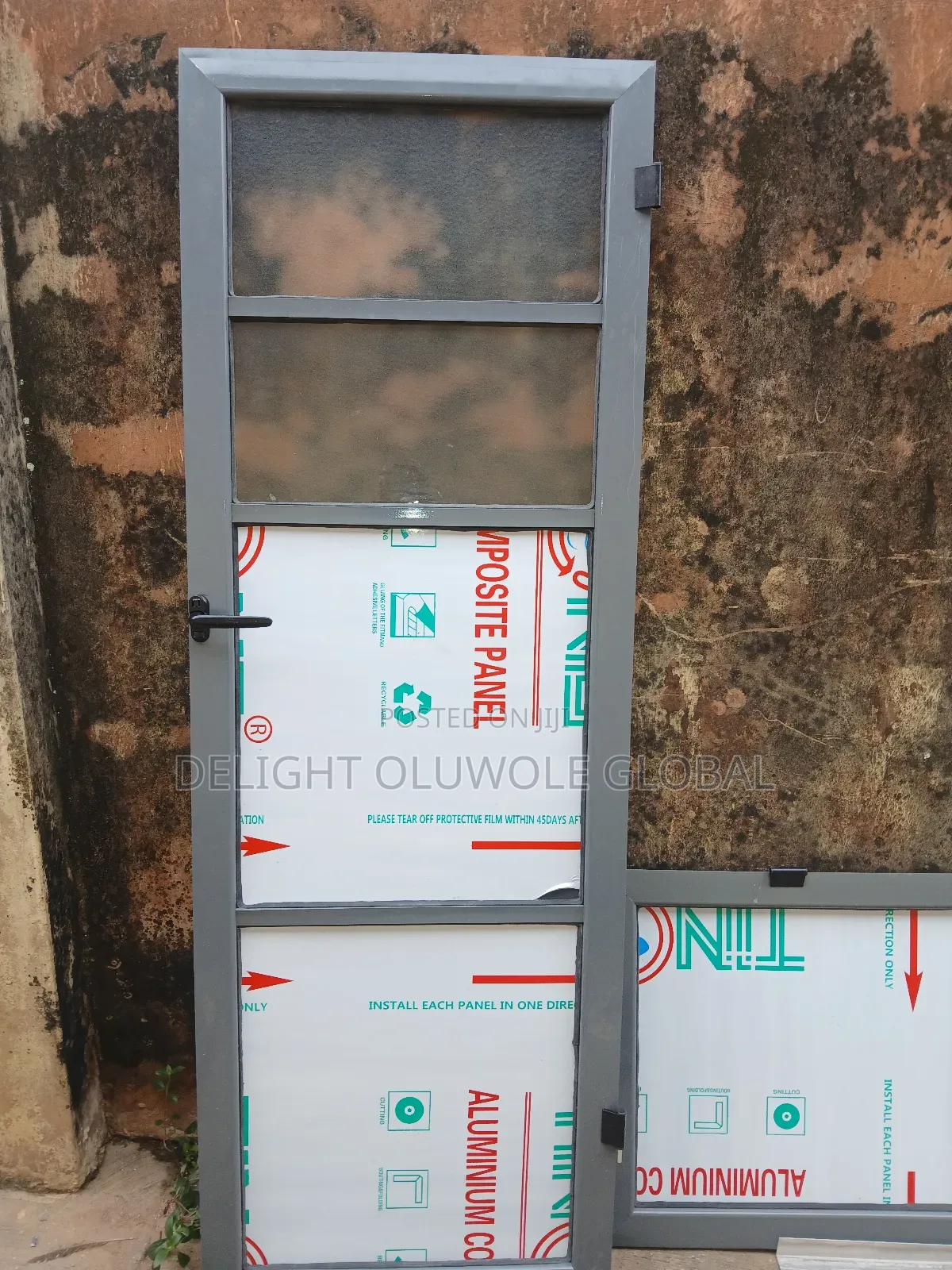 Bathroom Aluminium Door