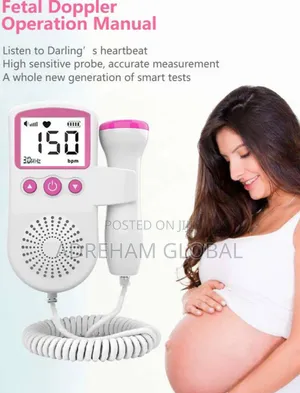 Fetal Doppler Machine(Use From 9weeks)To Listen To Your Baby Heartbeat