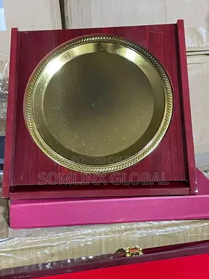 Wooden Plate Award Plaque