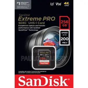 256gb Extrem Pro Memory Card