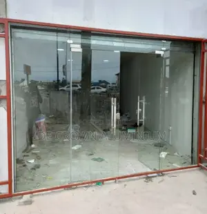Luxury Big Entrance Swing Glass Door With Fixed Panels – Framelees Lag