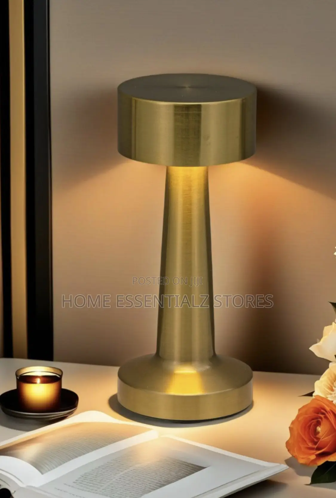 Flat Head Touch Table Lamp - Night Lamp