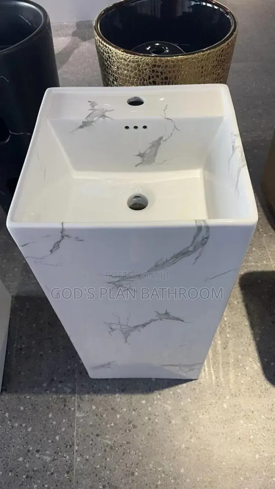 Executive Marble Standing Basin
