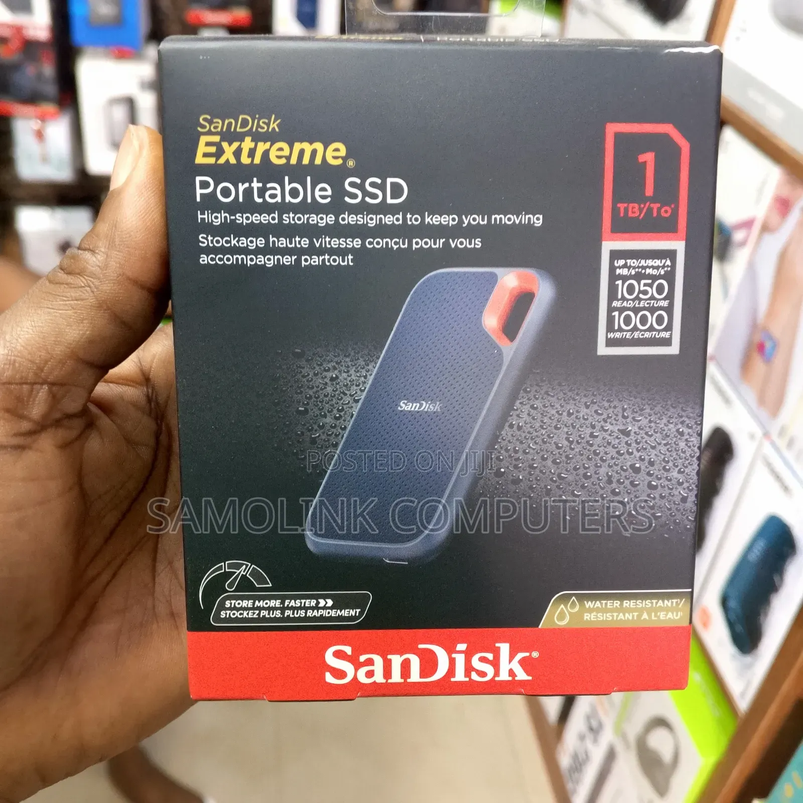 Sandisk Extreme Portable SSD Plus 1tb Hard Drive