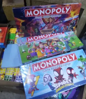 New Edition Monopoly With Kids Cartoon Characters