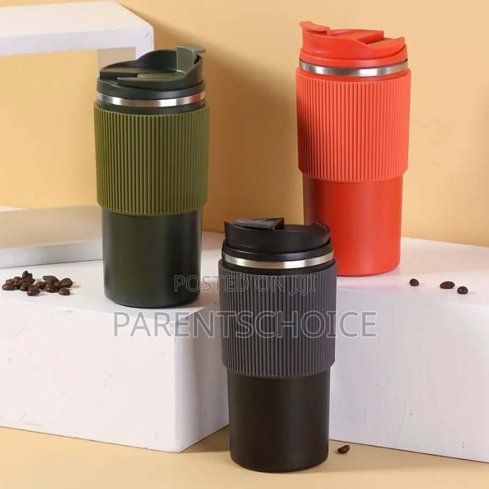 0.5ml Double Stainless Steel Coffee Mug