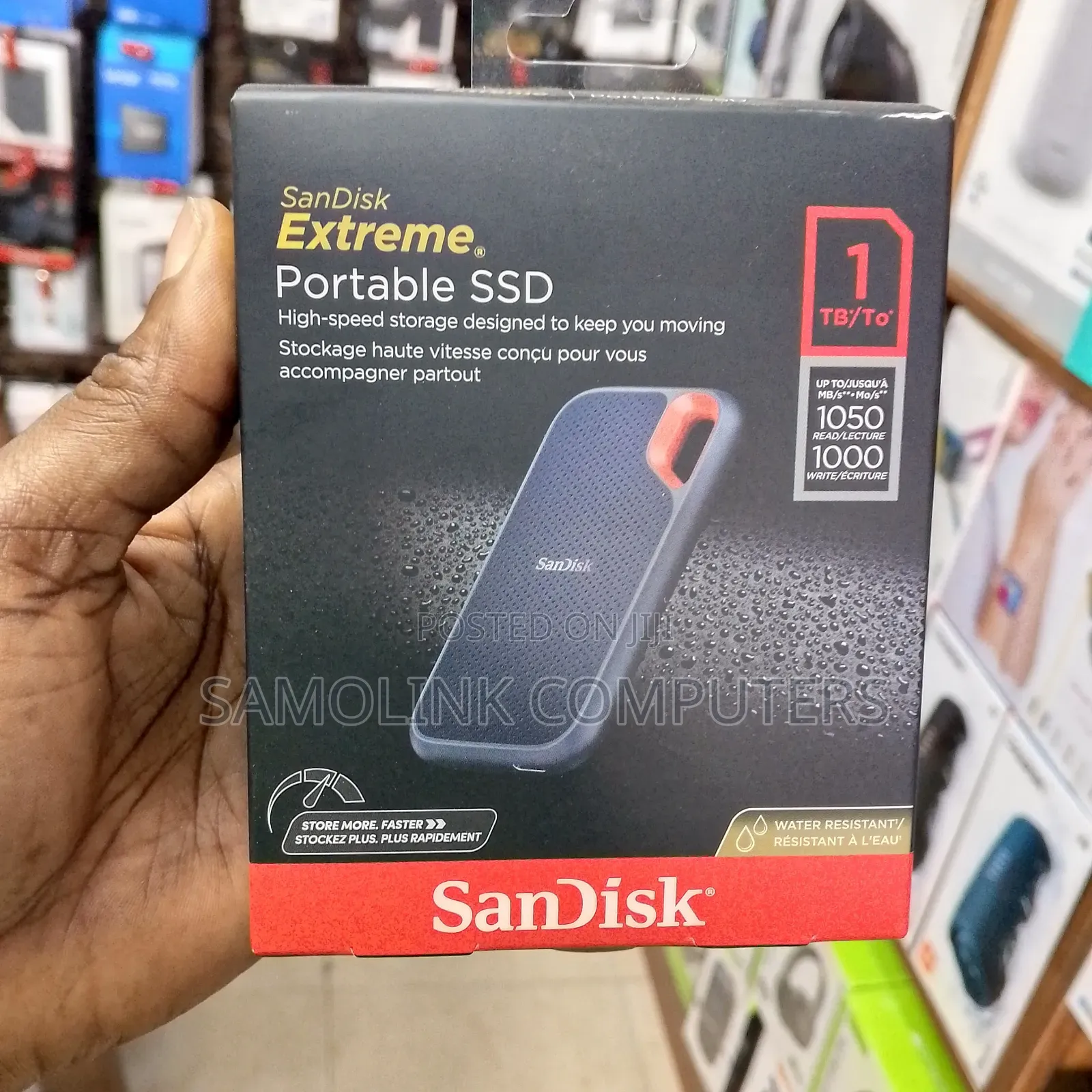 Sandisk Extreme Portable SSD Plus 1tb Hard Drive
