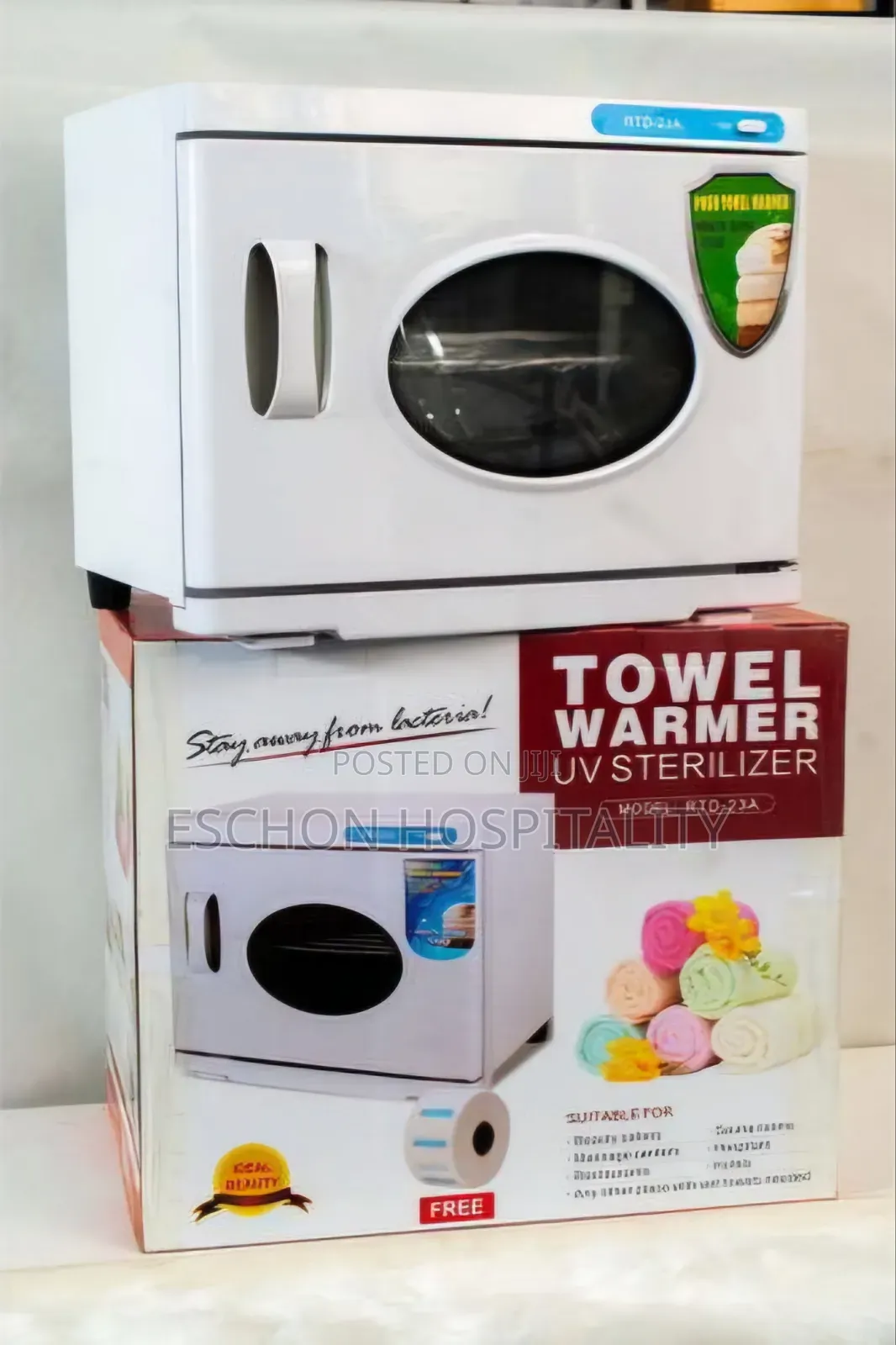 Towel Warmer and Uv Sterilizer.
