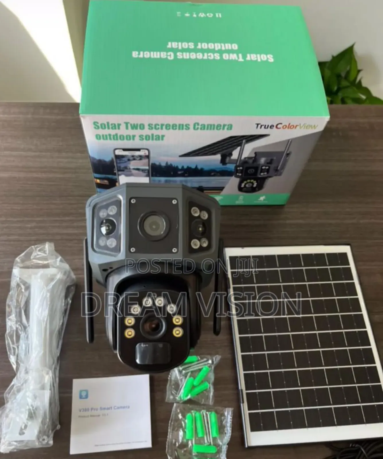 Three Lens Solar Camera V380