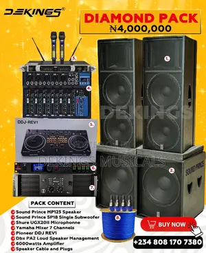 Complete Sound System For Dj - Sound Prince Speakers