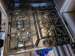 Original Polystar Built-in 4 Burners Stainless Steel Gas Cooker Hob
