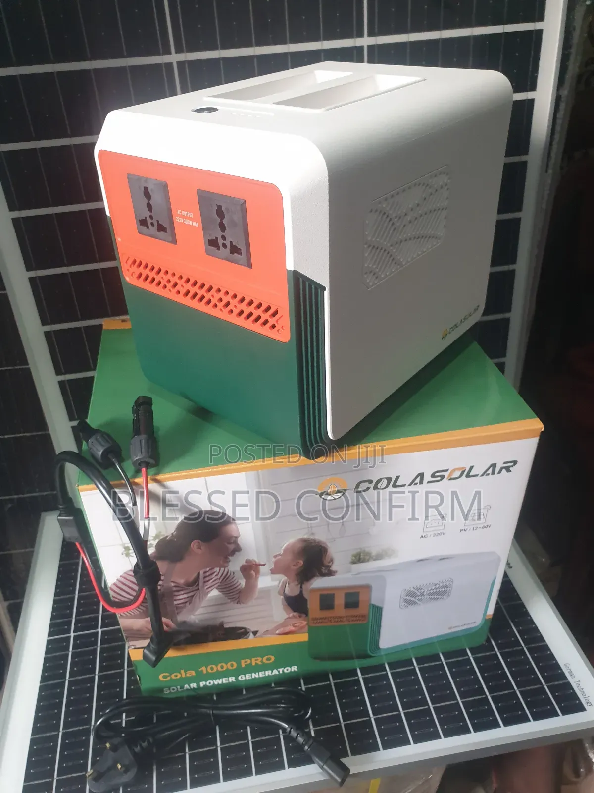 Colar 1000pro Solar Generator With 200w Solar Panel