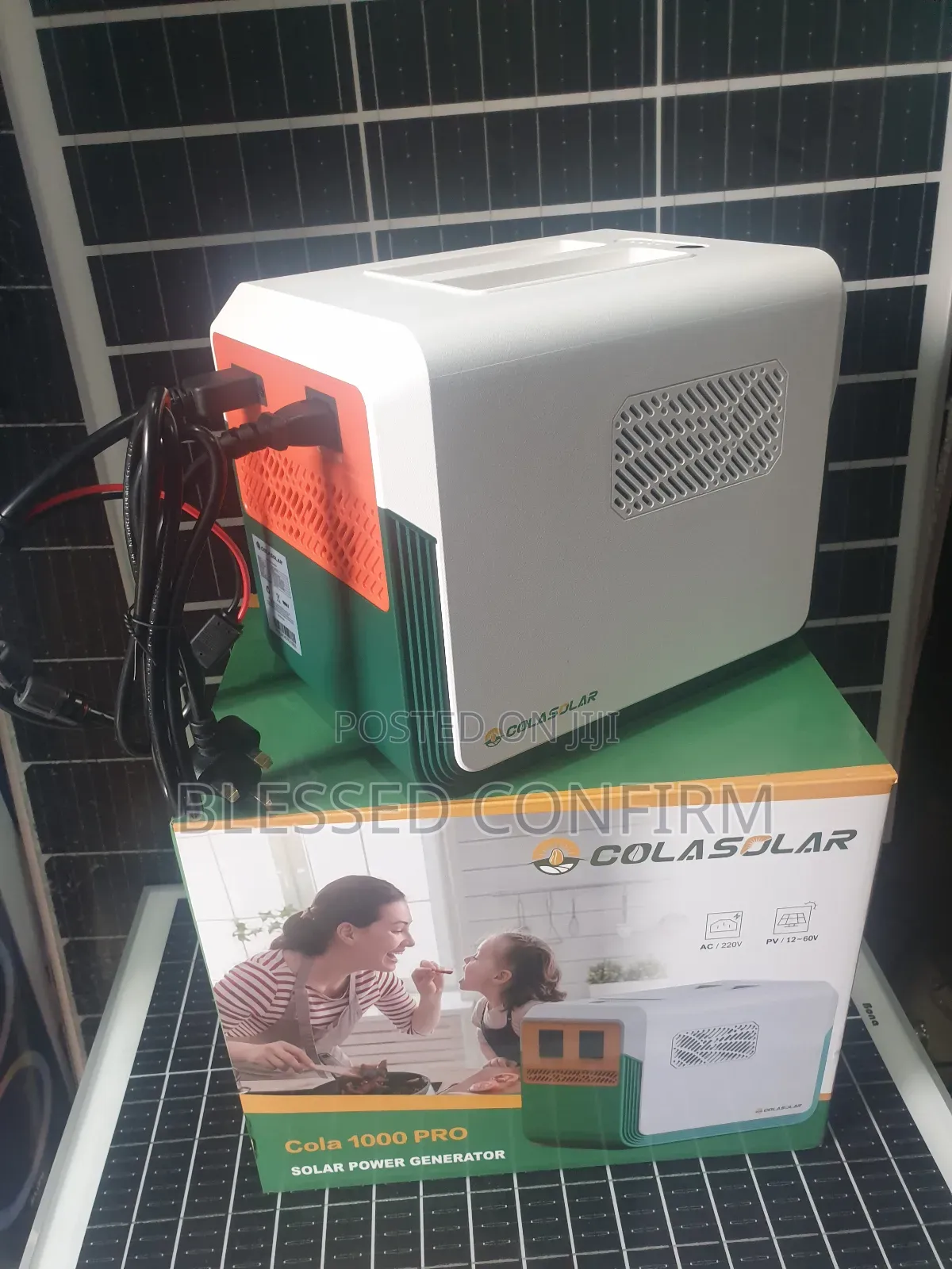 Colar 1000pro Solar Generator With 200w Solar Panel