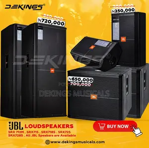 Complete Set Of Sound Equipment - Jbl Speakers Full Range?