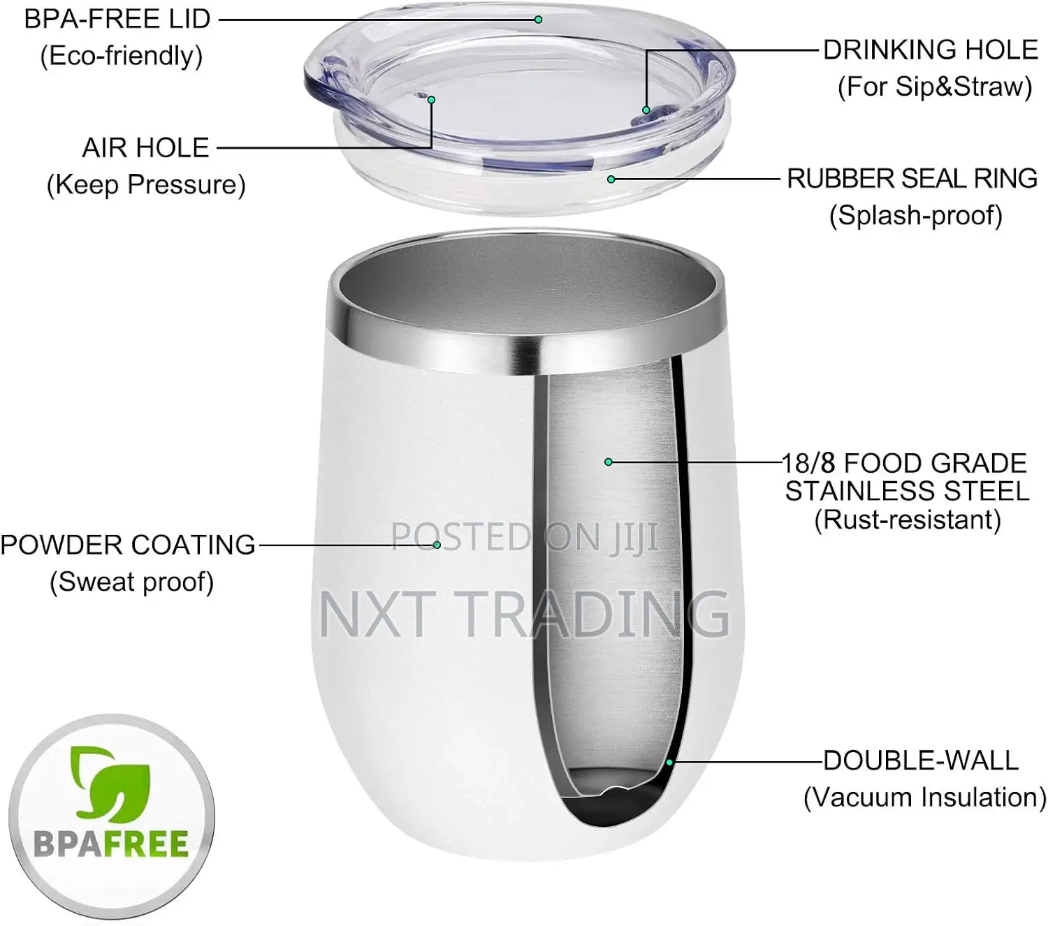 Vegond Wine Tumblers