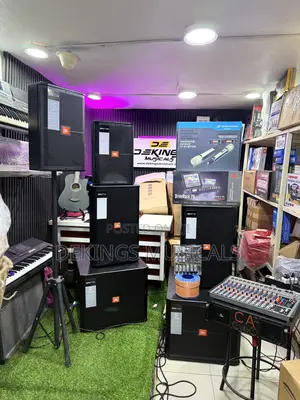 Complete Set Of Sound Equipment, Jbl Speakers 12”, 15” And 18”