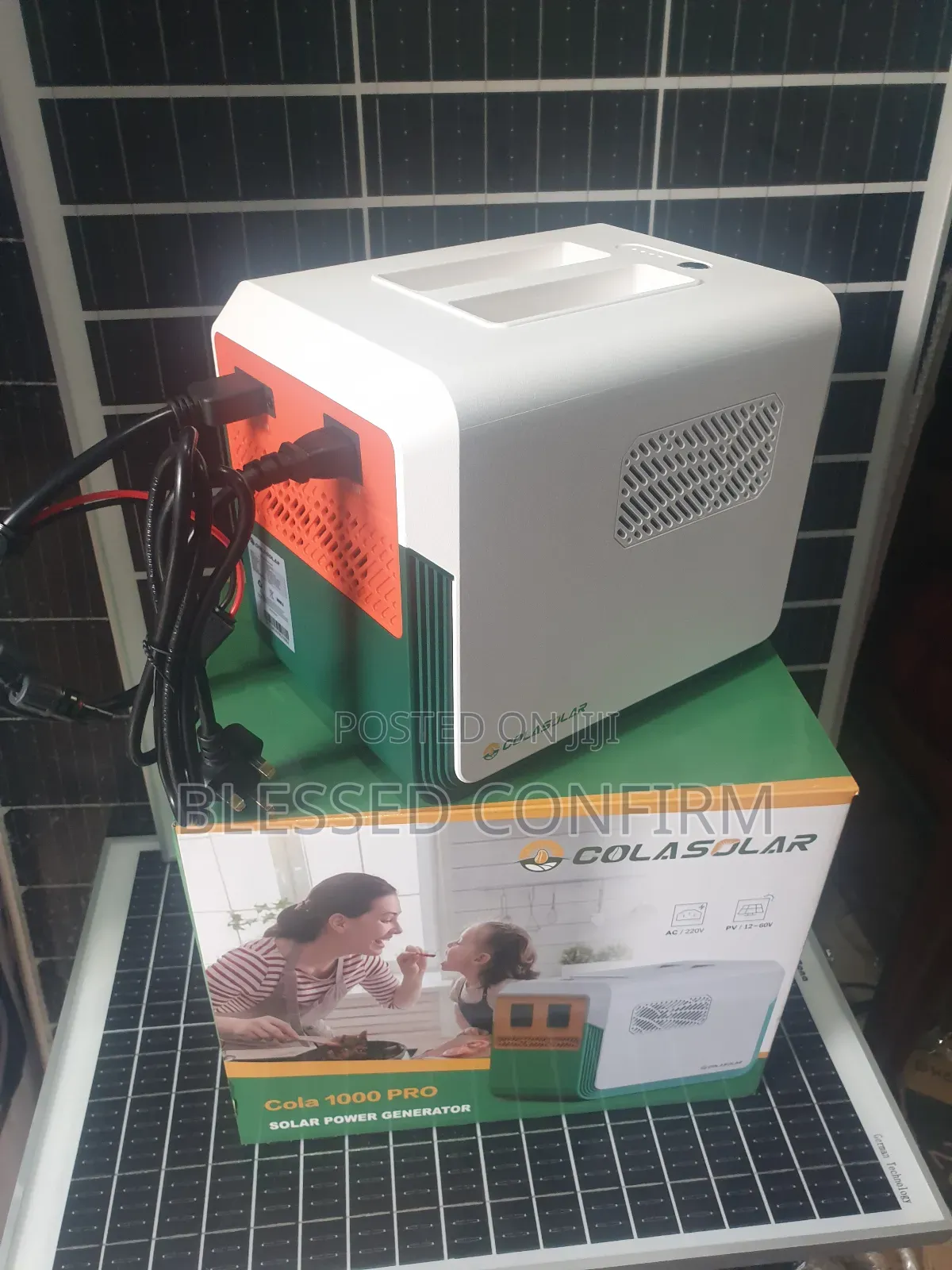 Original 1kwh + 300w Solar Generator Colar 1000pro