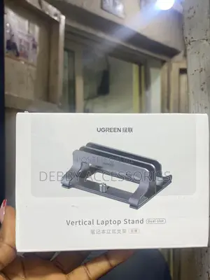 Vertical Laptop Stand Dual- Slot