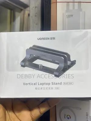 Vertical Laptop Stand Dual- Slot