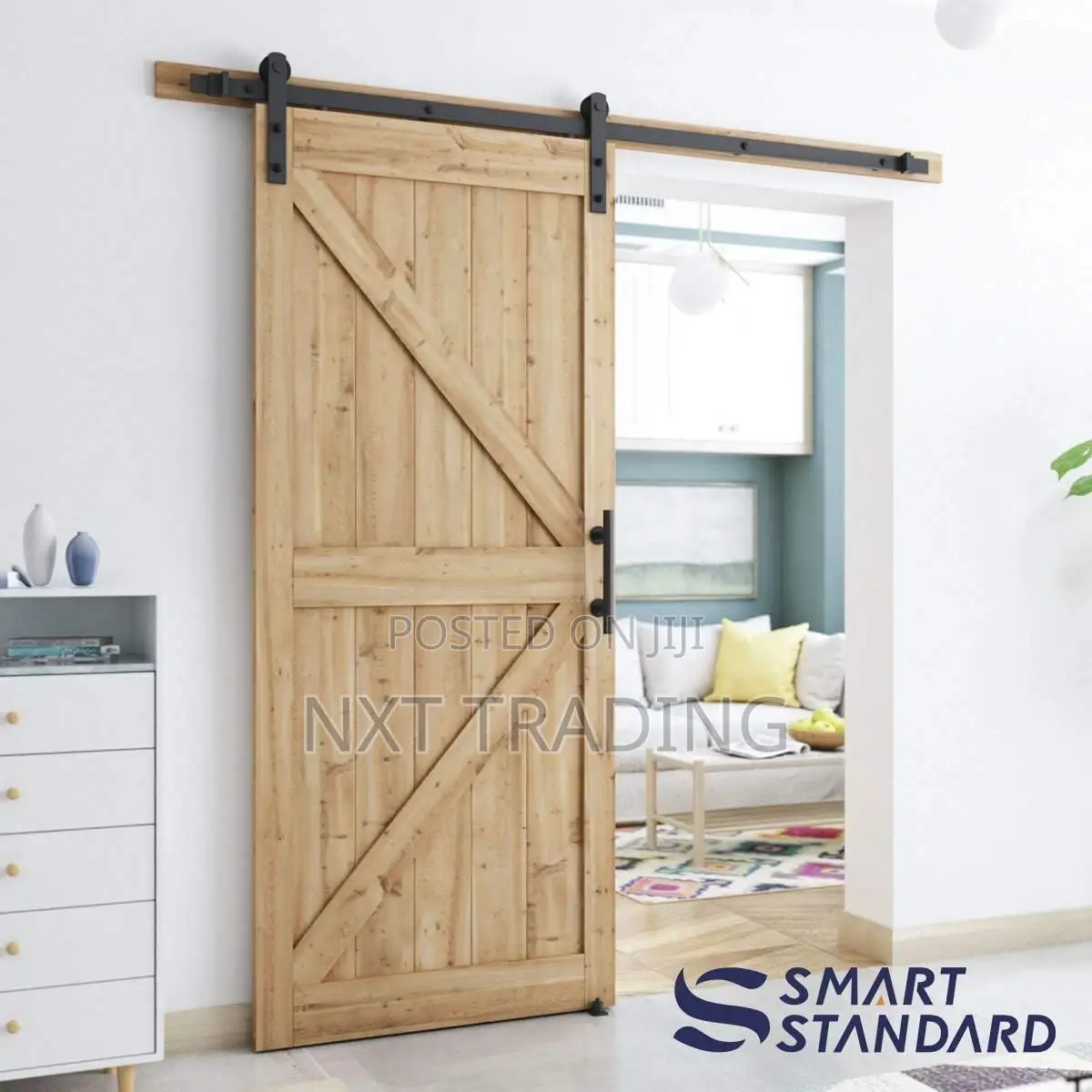 Roomtec Sliding Barn Door Hardware Roller Set
