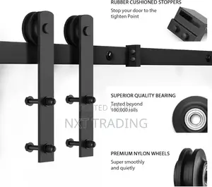 Roomtec Sliding Barn Door Hardware Roller Set