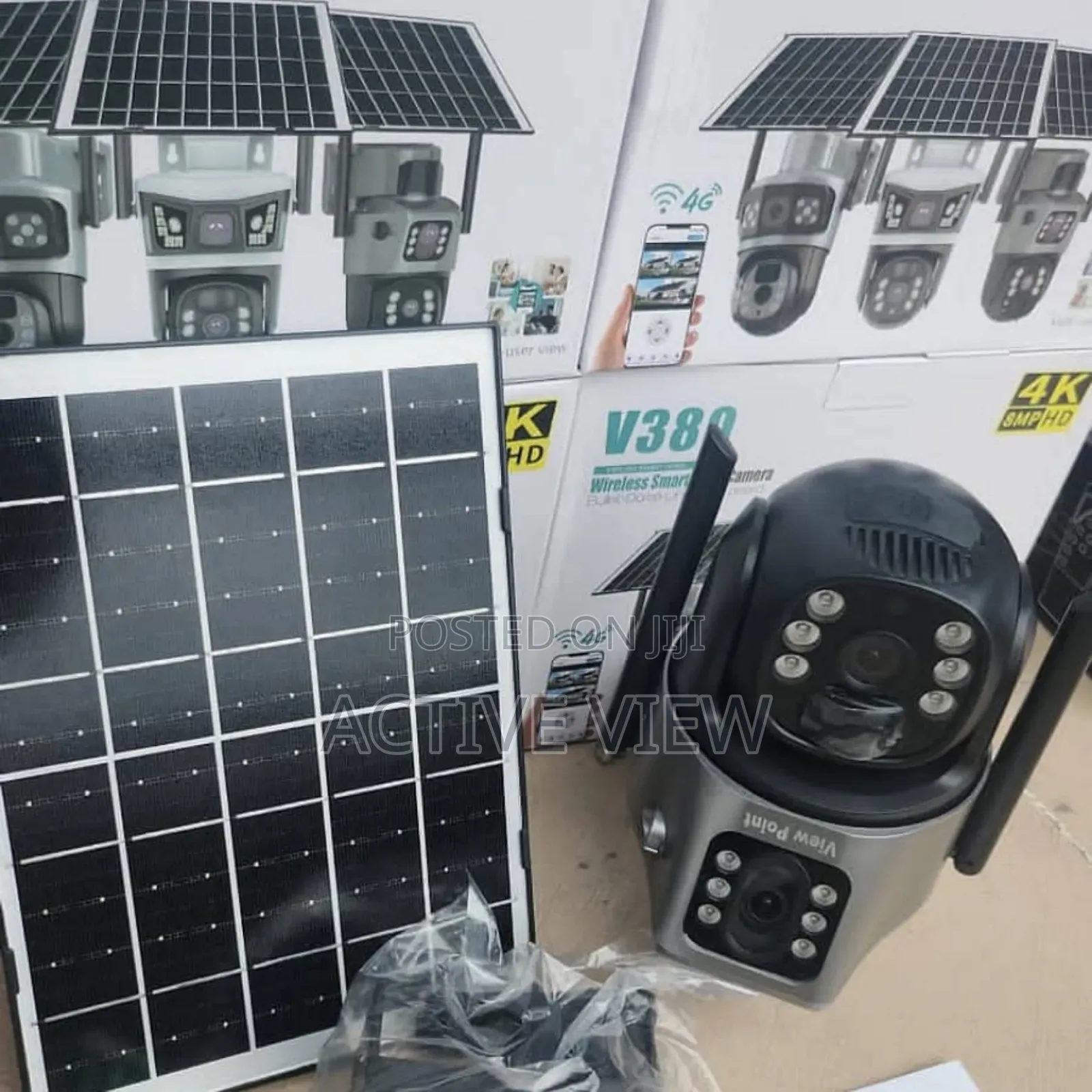 PTZ Security 4g Dual Lens CCTV Solar Camera