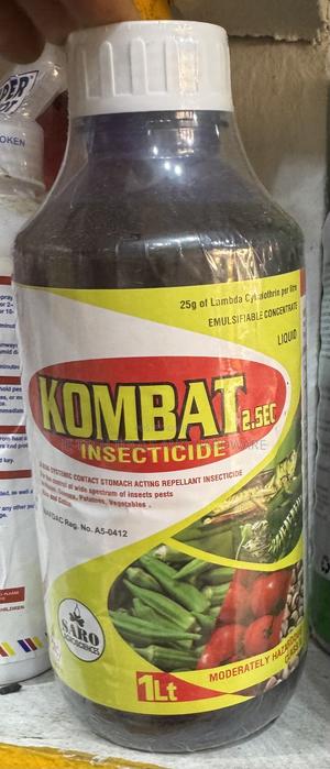 1-liter Bottle Of Kombat 2.5 Ec Insecticide - Je-tech Tools and ...