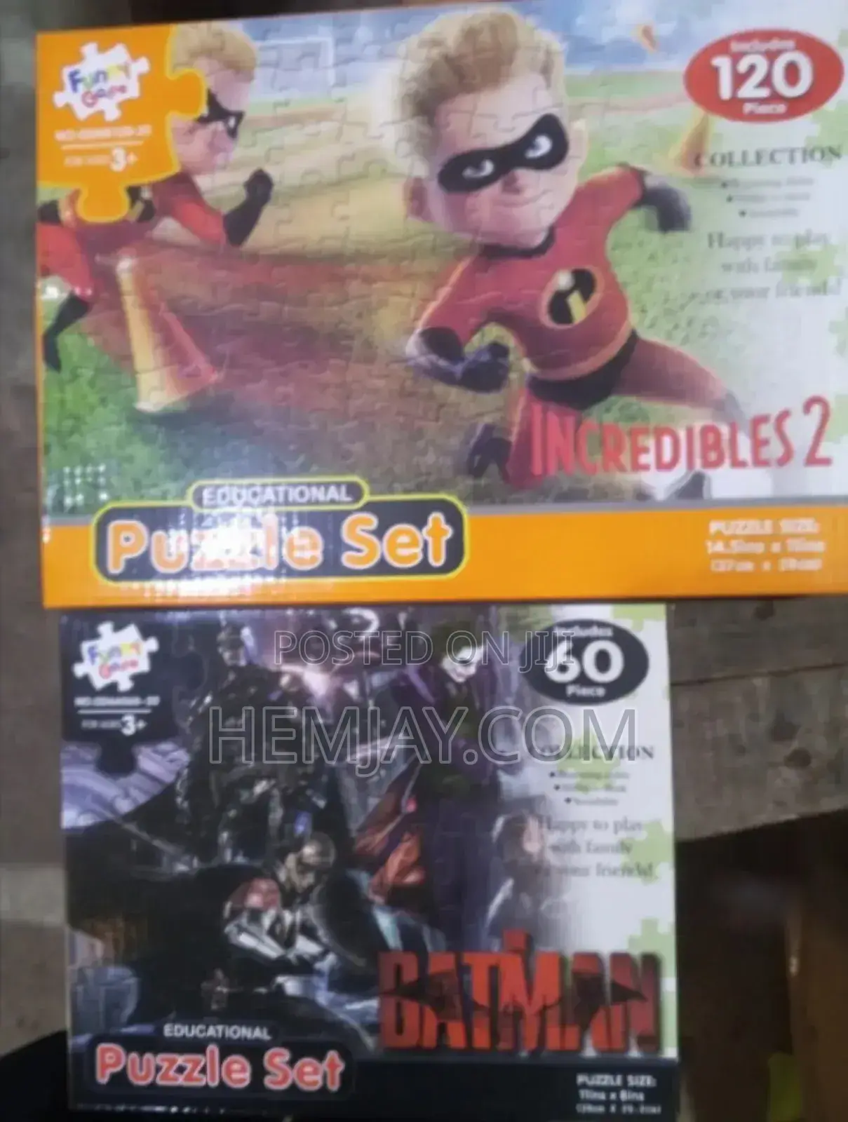Children Puzzle Games Set . "Rearrange