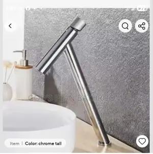Executive Long Chrome Mixer Tap