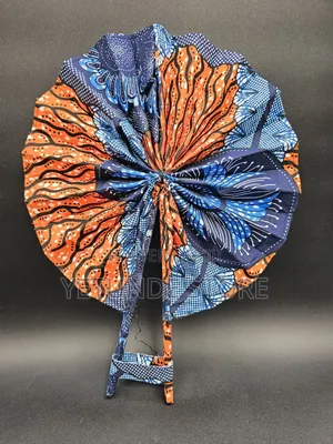 Breeze of Africa Ankara Hand Fan