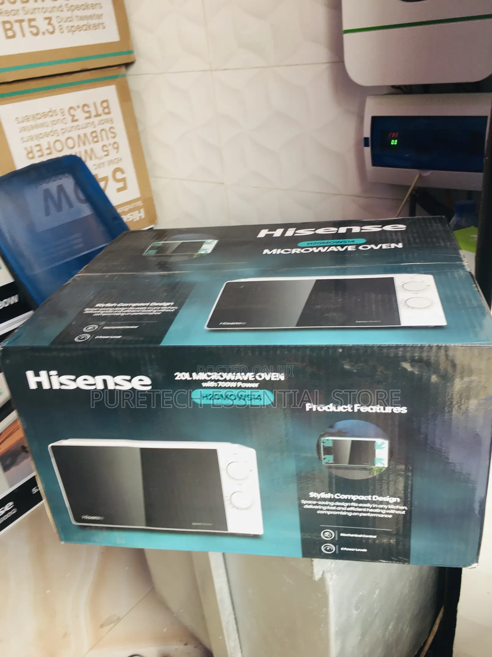Hisense Microwave Oven 20 Liters White