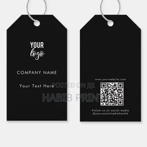 Shoe/Cloth Tag Print
