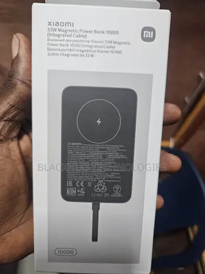 Xiaomi 33w 10000mah Wireless Magnetic Powerbank Integrated Cable