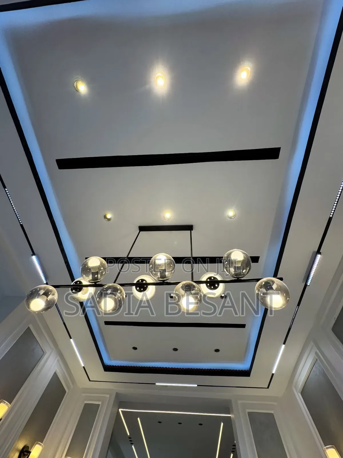 Modern Gypsum Ceiling Finish