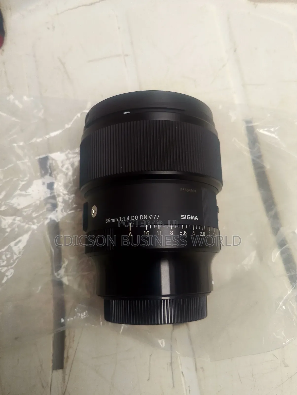Sigma Panasonic L Mount Lens 85mm