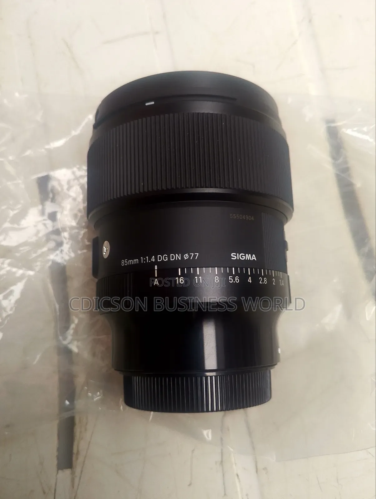 Sigma Panasonic L Mount Lens 85mm