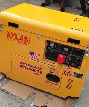 Original Atlas Diesel Generator 3 Face 10kva 100% Copper Coil