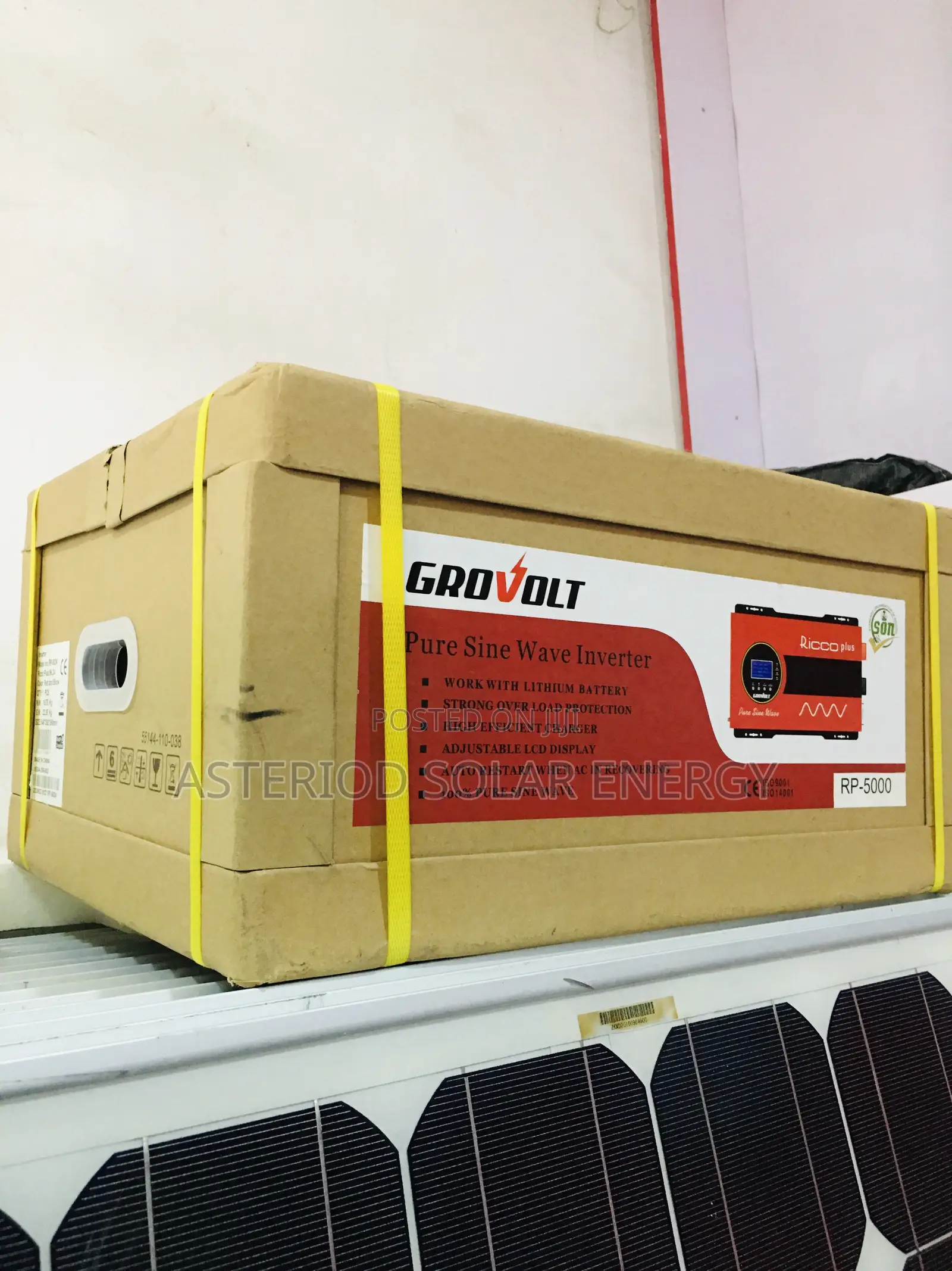 5kva 24volts Grovolt (Ricco) Solar Inverter