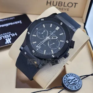 Hublot Leather Watch