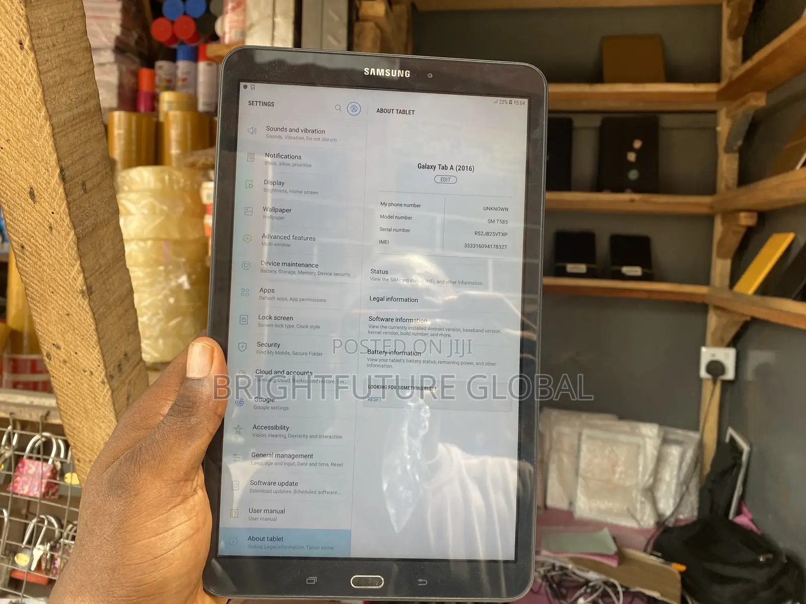 Samsung Galaxy Tab Active 32 GB Black