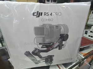 Dji Rs 4 Pro Combo, 3-Axis Gimbal Stabilizer for Cameras