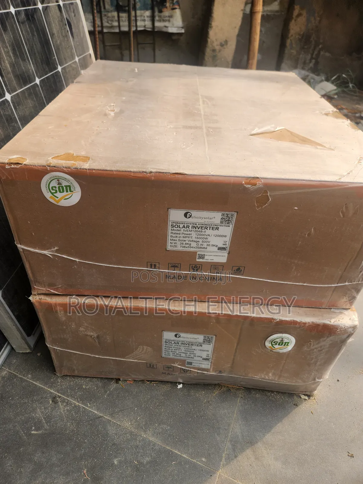 Felicity 12kva 48v Hybrid Inverter