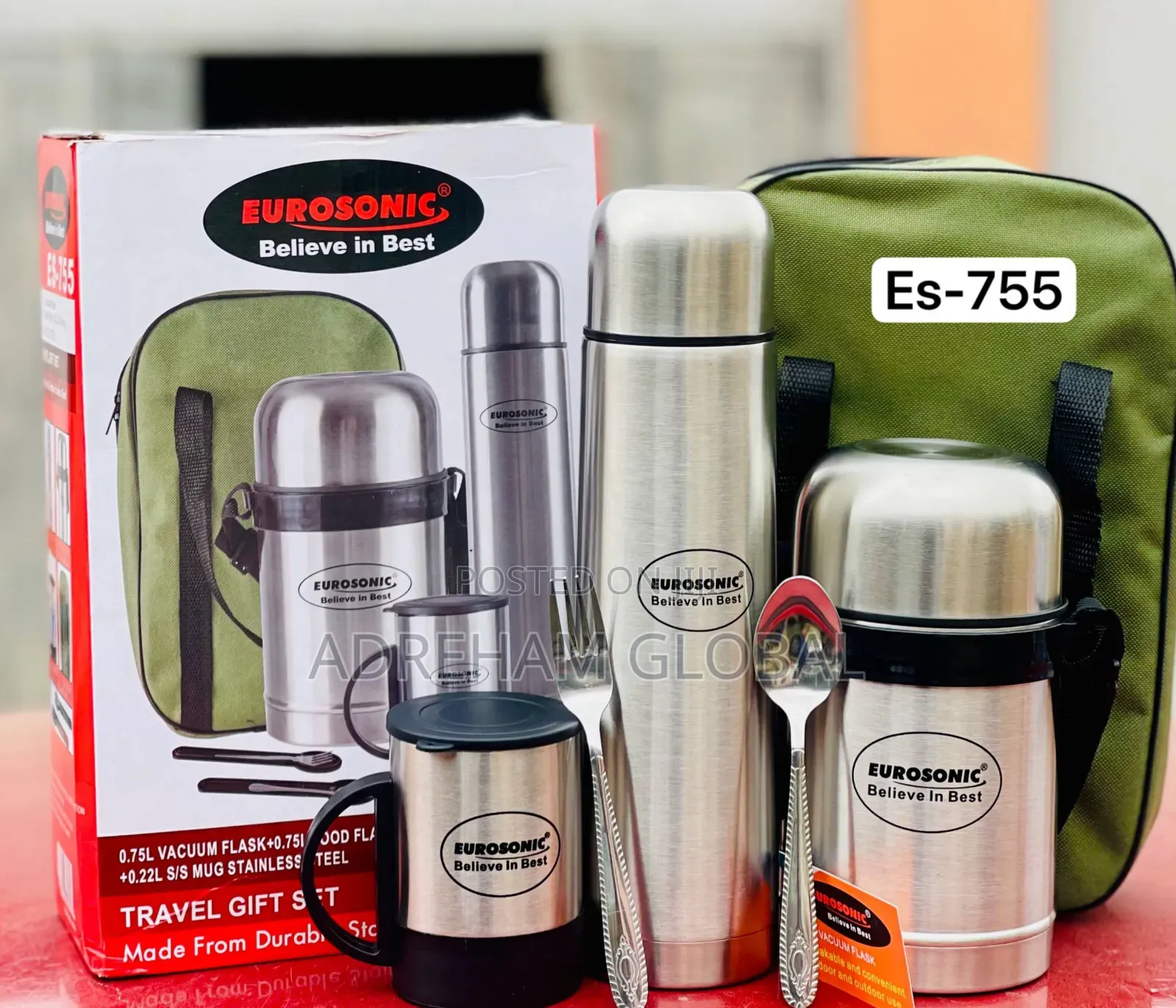 Eurosonic Travel Gift Set
Es-755