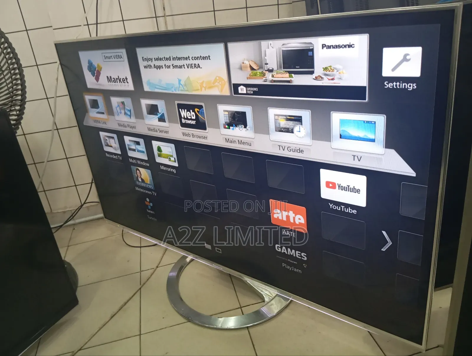 55inch Blade Frame Panasonic Smart Tv
