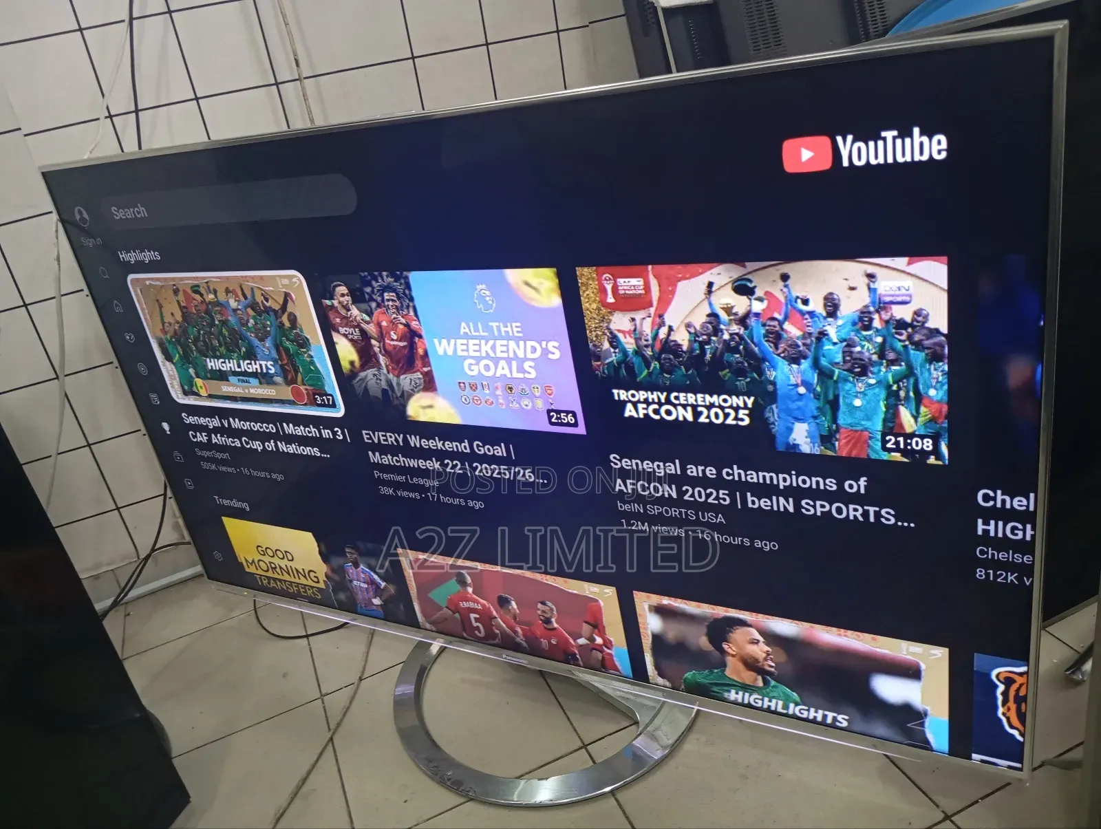 55inch Blade Frame Panasonic Smart Tv