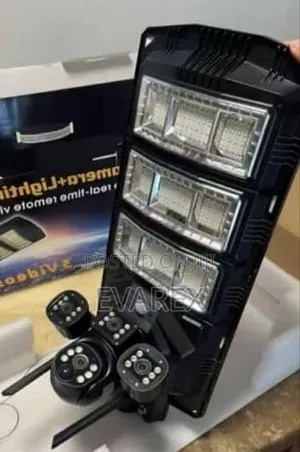 4g Solar CCTV Camera Street Light V380