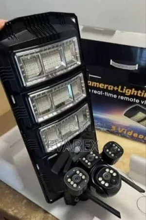 4g Solar CCTV Camera Street Light V380