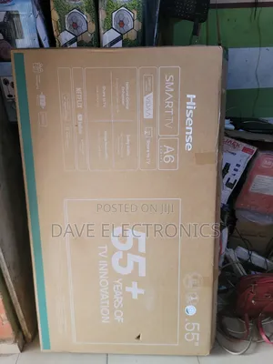 Brand New 55 Inches Hisense Frameless Smart Tv