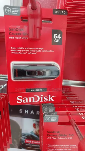 Sandisk Cruzer Glide USB Flash Drive 64gb